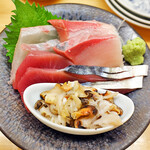 Taishuusakaba Ebisu - 鮮魚三種盛り