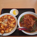 Chuuka Ryouri Fukugen - ラーメンセット（台湾ラーメン+麻婆飯）780円