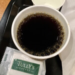 タリーズコーヒー - ホットサンドハム&スクランブルエッグモーニングセット539円