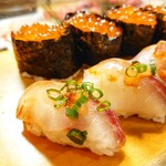 かわなみ鮨 - 黒鯛