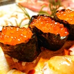 かわなみ鮨 - いくら