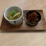 バガワーン カレー - 小鉢2品（辛いブロッコリー＆辛い小海老）
      50円＋50円