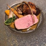 フランス料理 ル・クール - 仔牛のロースト ソースペリグー