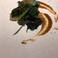 フランス料理 ル・クール - 平目のポワレ ホタルイカのソース