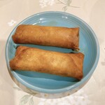 台北　餃子専門店 - 春巻380円