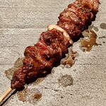 とり茶太郎 - ホロホロ鳥の背肝も本日一二を争う旨さです