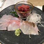 馳走屋 巣庵 - 5000円コース 刺身3種