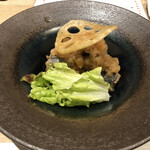 馳走屋 巣庵 - 5000円コース　さわらのおろしポン酢和え