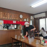 みやご食堂 - 感染予防策  大変ですね。