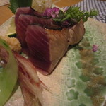 ぬる燗佐藤 - 静岡県産４KgUPの大サイズ。
      
      切り身が一口大で食べ易くしてありました。