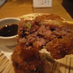 ぬる燗佐藤 - 黒毛和牛のキャベツメンチ
      
      
      