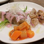 トリワイン ＰＩＫＯＳＨＨＨＵ - 前菜３種盛