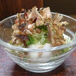 桶家乃隠居 - 冷奴