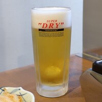 焼肉家げんちゃん - スーパードライ生ビール
