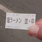 中華そば べんてん - 