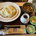 稲庭うどん伝承ノ郷・寛文五年堂 - 鴨ネギつけめん(生麺)