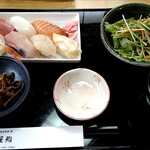 角屋鮨 - 料理写真:生寿司定食