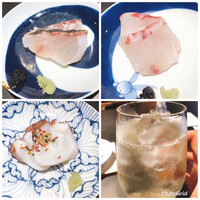 食堂 ぎんみ - 石鯛、イサキ、真蛸にシュワシュワ♪