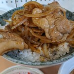 中華料理 昇龍 - 焼肉丼大盛