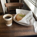 MOON DOGG ESPRESSO ROASTERS - 料理写真:フード＋ドリンクセット