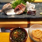 築地寿司清 - お刺身の盛り合わせ