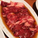 焼肉 おもに亭 - ランチカルビ←◯