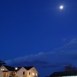 和食処　田舎家 - ジュンクラシックに昇る月