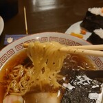 和食処　田舎家 - 半ラーメン