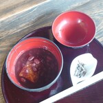 和食処　田舎家 - サービスのおしるこ