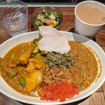 低糖質スパイスカフェ ヨンイチカレー by糖質制限研究所 - 【2021/3】あいかけカレー