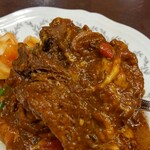 トマト - ビーフタン、野菜、チーズ！