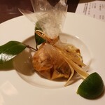 作並温泉 湯の原ホテル - からす鰈のカルタファタ