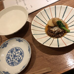 薫り - 飯蛸と新メークインの炊き合わせ
