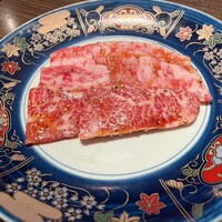焼肉 大河 - 和牛カルビ　タレ