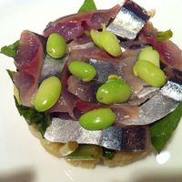 ラシェット・ブランシュ - 秋刀魚のマリネとジャガイモのサラダ
