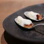 Itsuki - 2021年3月再訪：Stuzzichino フォアグラ アカシア蜂蜜☆