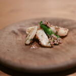 Itsuki - 2021年3月再訪：Antipast 平貝 アスパラ エストラゴン☆