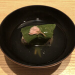 大はし - 鰆の桜蒸し