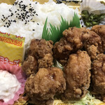 鶏笑 - 満腹から揚げ弁当（もも肉）