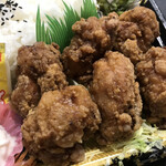 鶏笑 - 満腹から揚げ弁当（もも肉）