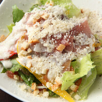 生ハムのシーザーサラダ