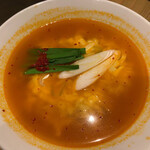 韓国酒場 ネスタル - チーズ辛ラーメン