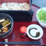 魚魯魚魯 - せいろ蕎麦定食です。