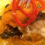 花筐 - ウニとカマスの前菜