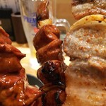 焼き鳥 ばかちん - キモキモ豚バラ