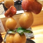 焼き鳥 ばかちん - うずらうずら