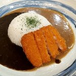 海老元 - 海老カツハーフカレー 900円+税