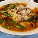 Hao Shan Tsuiraichou San No Omise - 鶏のピリ辛麺