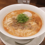 創作麺工房 鳴龍 - 担担麺900円
                                味付玉子100円