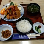Marusan - ミックスフライ定食